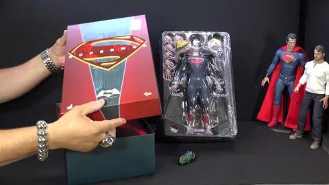 HOT TOYS SUPERMAN DAWN OF JUSTICE BvS MMS 343 Unboxing & Rev