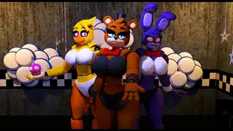 Five Nights at Freddy's GIRLS Android - All Jumpscares - You