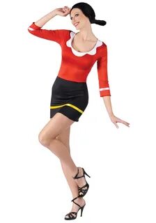 Sexy Olive Oyl Costume for Women - Costumes and Ugly Sweater