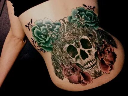 Skull Tattoos by Dodie - Skullspiration.com - skull designs,
