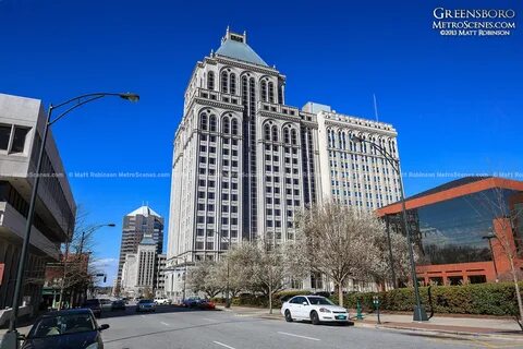 Greensboro, North Carolina - City Skyline and Urban Photogra