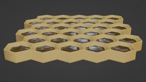 honeycomb 3D Models in Miscellaneous 3DExport