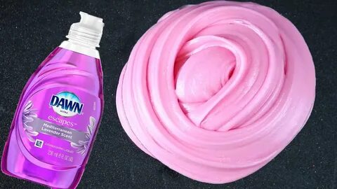 How To Make Slime With Cornstarch And Dish Soap Youtube