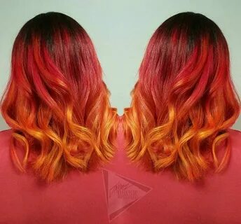 20 Bright Red Hairstyles That Sizzle Bright red hair, Orange