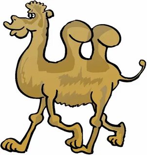 Camel clipart animated - Pencil and in color camel clipart a