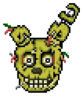 Springtrap Head Pixel Art Maker