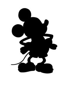 Mickey mouse para recortar Mickey silhouette, Disney silhoue