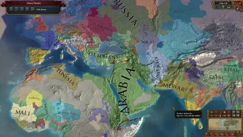 Europa Universalis 4 Arabian Caliphate Timelapse - YouTube