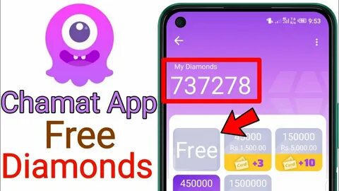 Chamat App Free Diamonds - Chamet App - Buy Chamat App Diamo