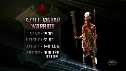 Deadliest Warrior S02E04 (Episode 13). Aztec Jaguar vs. Zand