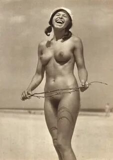 Vintage Beach Nudist