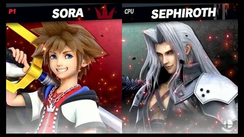 Super Smash Bros Ultimate - Sora (Me) VS Sephiroth - YouTube