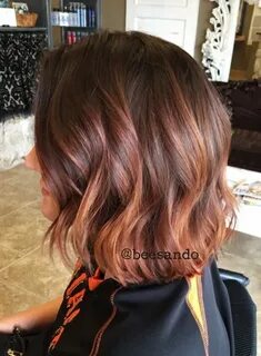 balayage copper inverted bob - Google Search - Looking for H