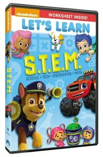 Nickelodeon Let's Learn S.T.E.M. on DVD April 28th - Everyda