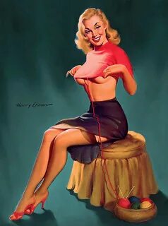 corpulento Nomina male 1940s pin up Margherita Equip overrun