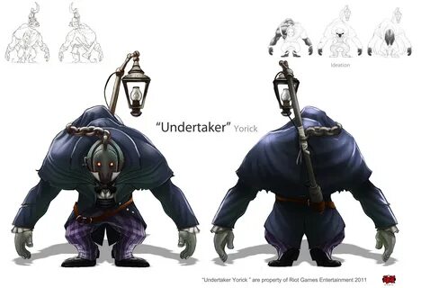 Undertaker Yorick Concept Wallpapers & Fan Arts League Of Le