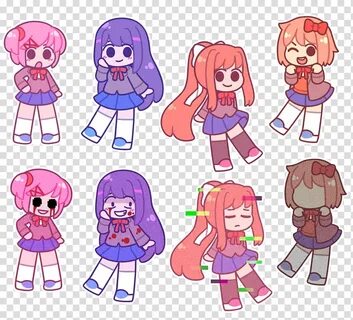 Free download Sticker Doki Doki Literature Club! Illustratio