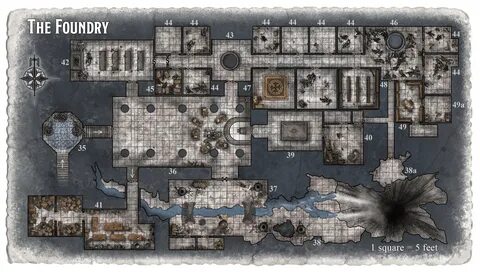 Player Maps from The Forge of Fury - Bugs & Support - D&D Be