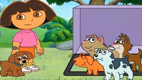 DORA THE EXPLORER - Dora's Amazing Puppy Adventures Movie Ga