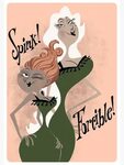 "Miss Spink and Forcible" Sticker by ariannacerv Redbubble