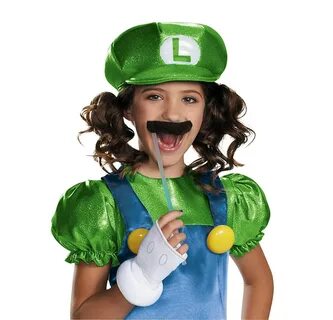 4-6x Disguise Costumes Luigi Skirt Version Costume One Color