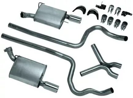 2005-2009 Ford Racing Mustang V6 3.7L Dual Exhaust Kit (50 S