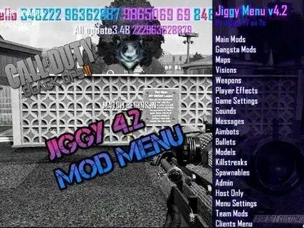 Black Ops 2 Mod Menu Jiggy 4.2 Online Xbox 360/Ps3+ Download