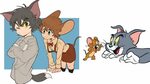 Tom And Jerry As Humans Cartoon vs Anime - YouTube