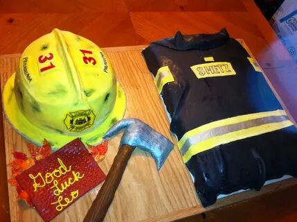 Fire Fighter's Retirement - CakeCentral.com