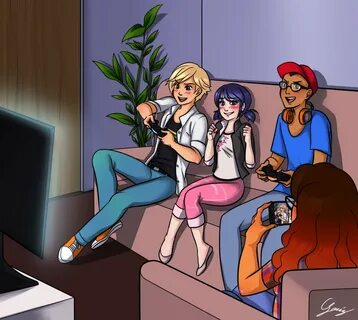 This Image Is Wrong. Marinette Needs A Controller In Her Han