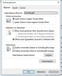 Windows 10: Startordner im Windows-Explorer ändern? - Micros