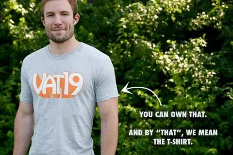 Official Vat19.com T-Shirt: World's Most Curiously Awesome T