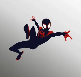 Spider-Verse svg, Spider Man svg, Miles Morales svg, Into th