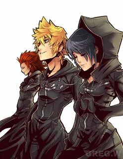 Roxas, Axel, & Xion Kingdom hearts funny, Kingdom hearts art