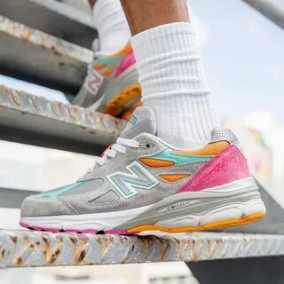 beiläufig Jugend Vorfall, Ereignis new balance miami sneaker Metapher Schläger M