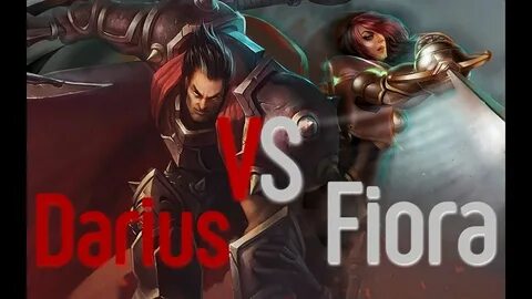 Darius VS Fiora - YouTube