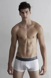Guys in White Underwear: Gabriel Avelar for Calvin Klein Tru