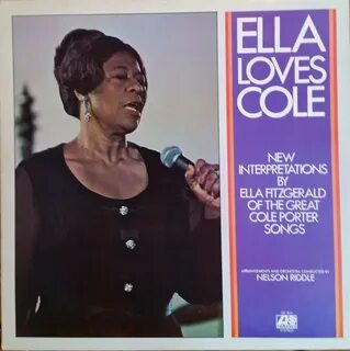 Ella Fitzgerald - Ella Loves Cole (1972): This album appeare