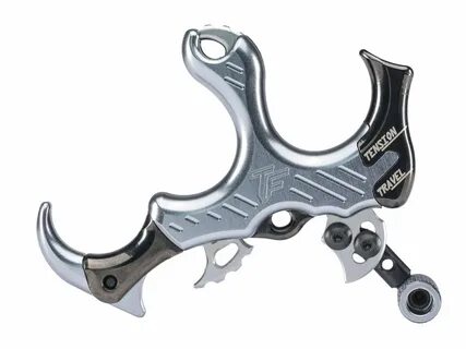 Tru-Fire Synapse Hammer Throw Bow Release Brass Silver