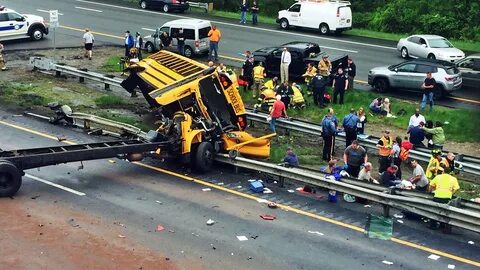 At least 2 killed, multiple hurt in N.J. school bus crash