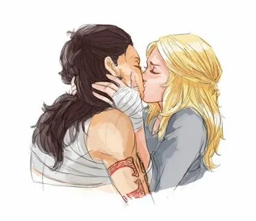 yourethecommander Clexa, Fan art, Clarke and lexa