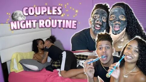 Our Everyday Night Routine As A COUPLE! ❤ - YouTube