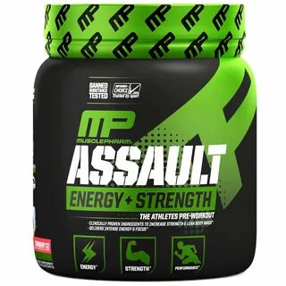 MusclePharm Assault Sport 345 грамм предтренировочный компле