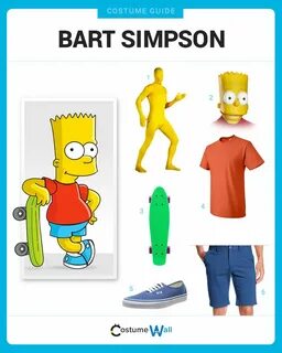 Dress Like Bart Simpson Simpsons costumes, Bart simpson cost