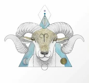 Aries the Ram ♈ Aries art, Aries ram tattoo, Zodiac art