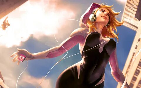 2560x1600 Gwen Stacy Music Girl 2560x1600 Resolution HD 4k W