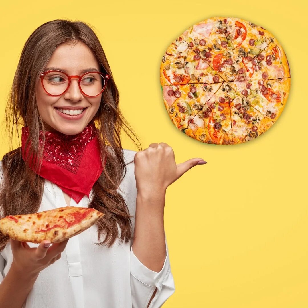 фотосессия с пиццей девушка фото 105