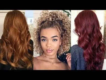 Color de cabello para piel morena - YouTube