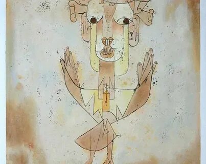 With Two Dromedaries and a Donkey Paul Klee Hand-painted Oil