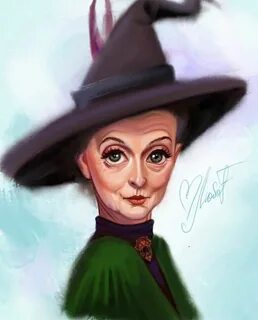 Liubofirst - HP Professor McGonagall Harry potter drawings, 